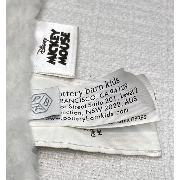 Pottery Barn Kids Disney Mickey Mouse Baby Security Blanket Lovey Stuffed Plush - Picture 6 of 13